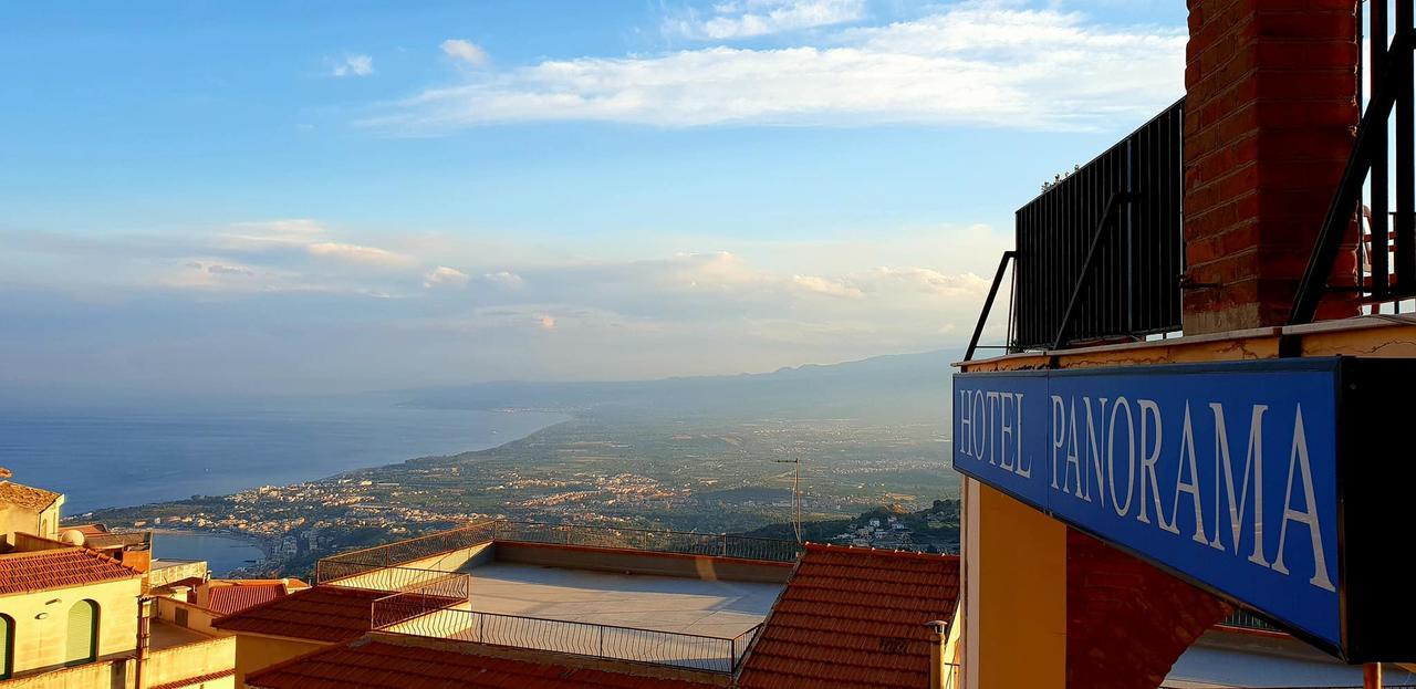 Hotel Panorama Di Sicilia Castelmola Ngoại thất bức ảnh